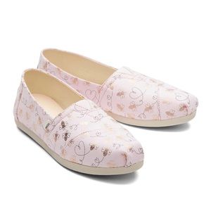 COPY - Toms Pink & Gold “Bee” Mine Alpargatas